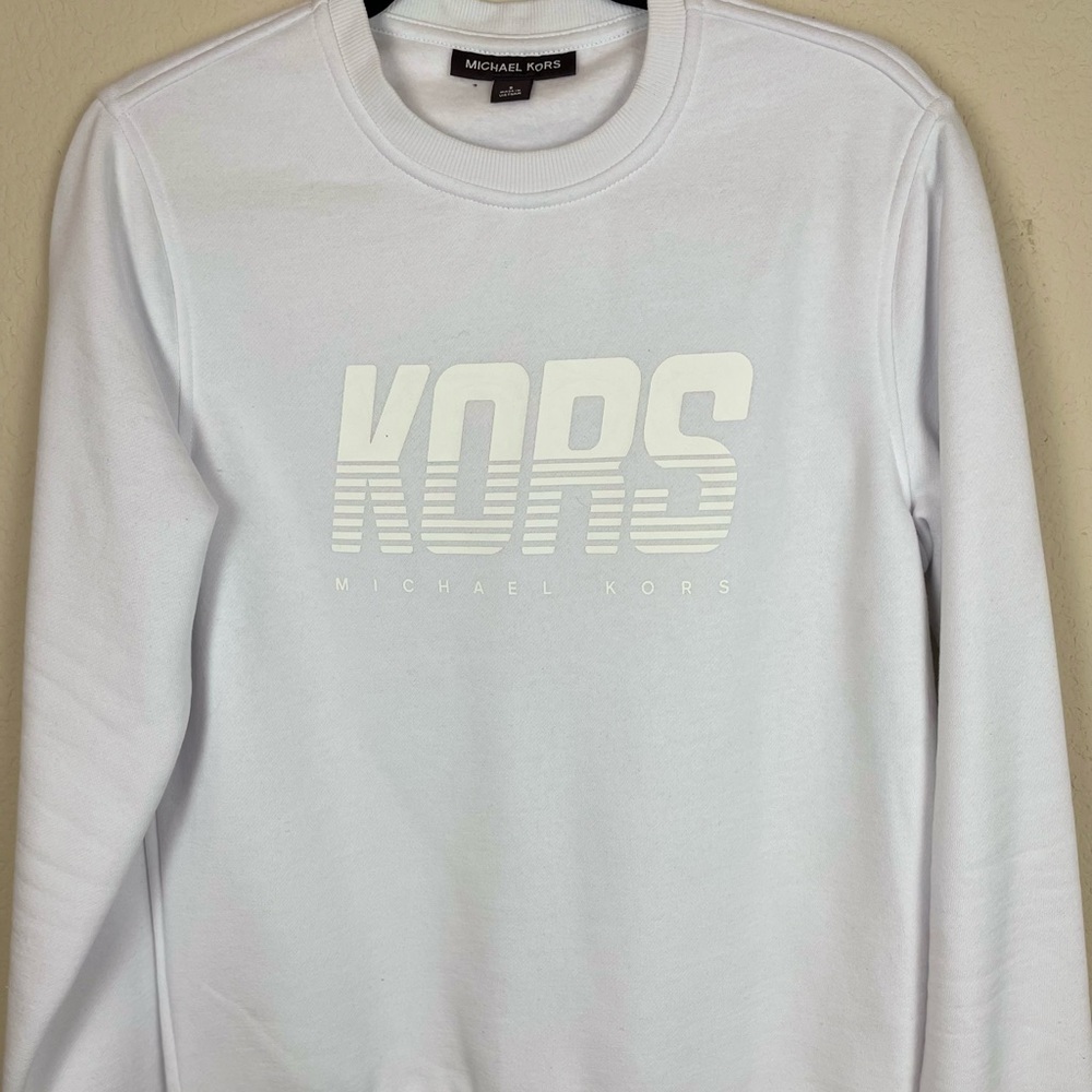 Micheal Kors sweater white with logo